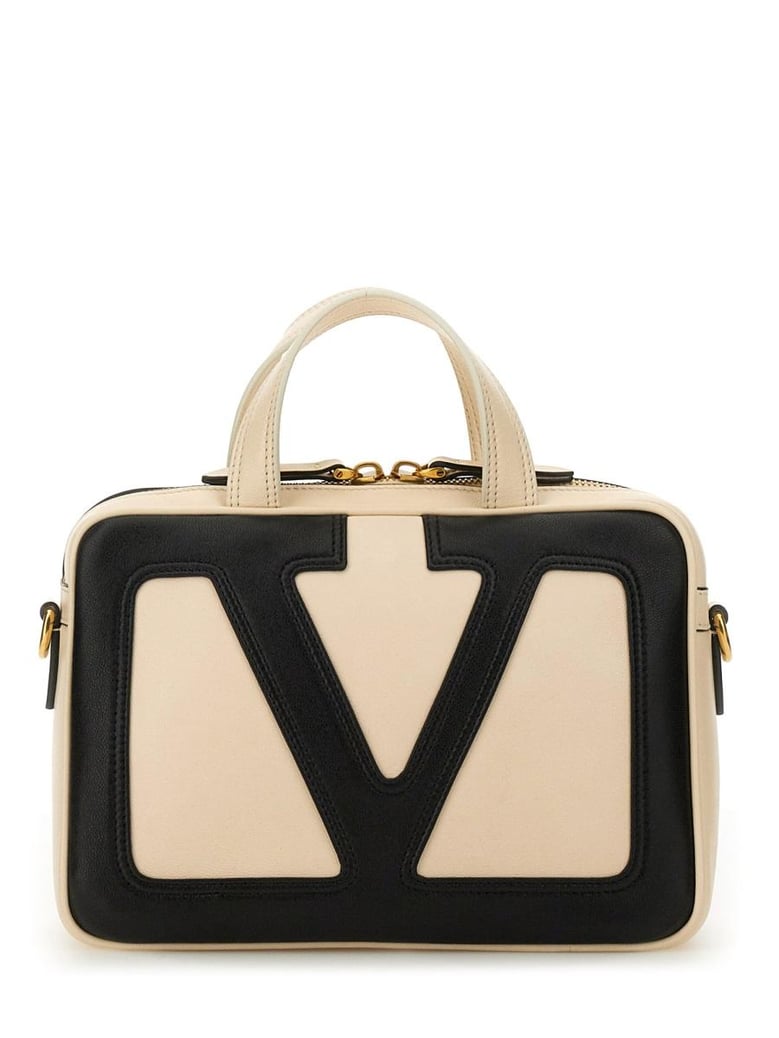 ivory leather viva superstar handbag by Selfnex