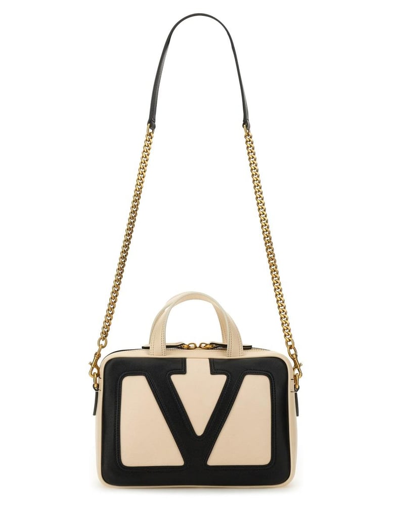 ivory leather viva superstar handbag by Selfnex
