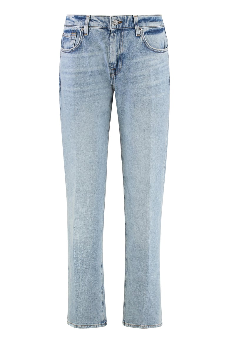 calie straight leg jeans by Selfnex