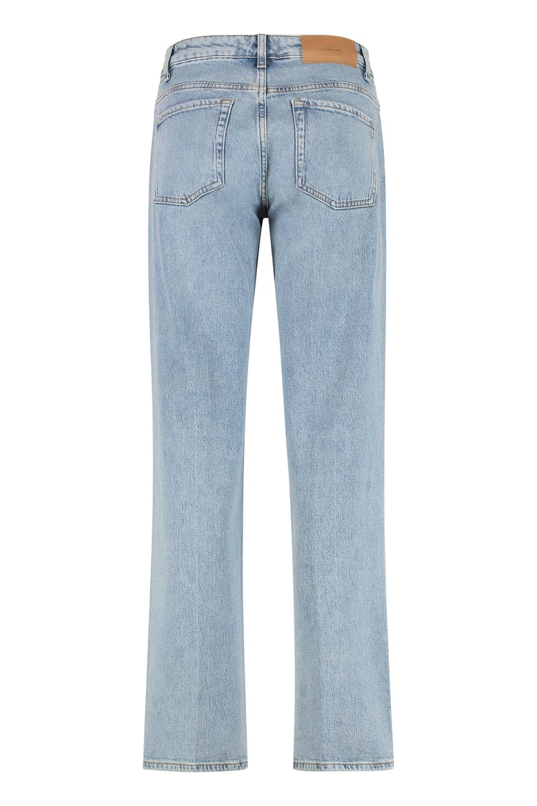 calie straight leg jeans by Selfnex