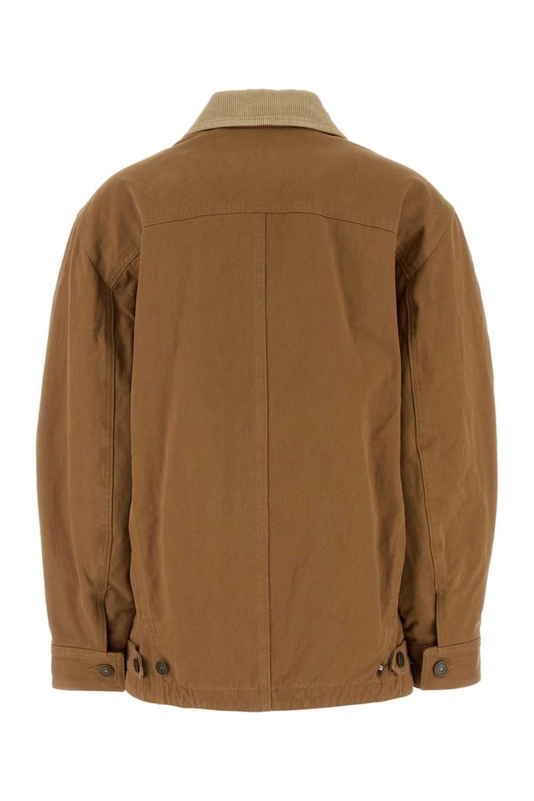 camel denim ninon jacket by Selfnex