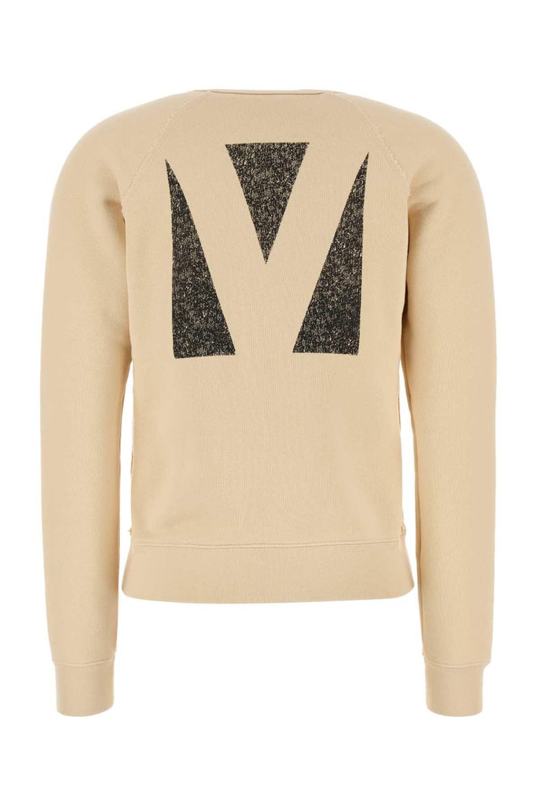 pastel orange cotton sweatshirt by Selfnex