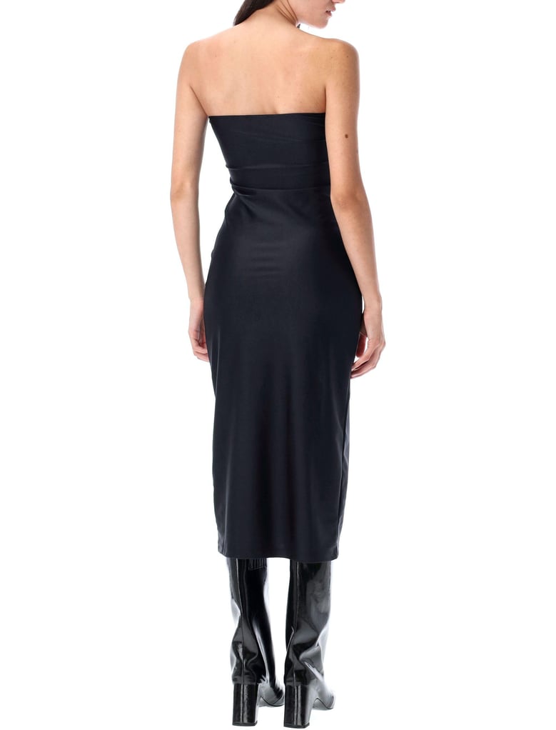 multi buckle dress by Selfnex