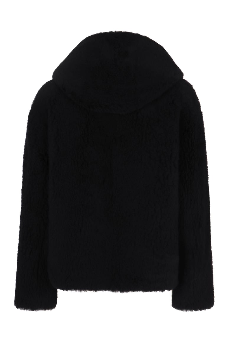 sole vegan fur jacket by Selfnex