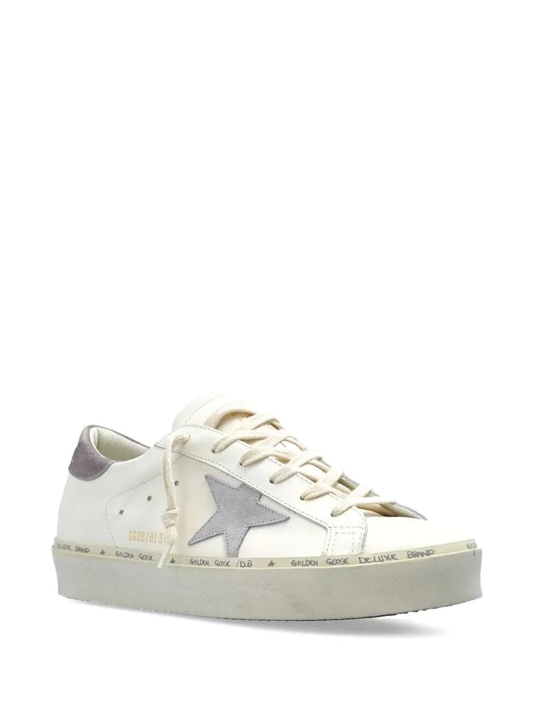 hi star leather platform sneakers by Selfnex