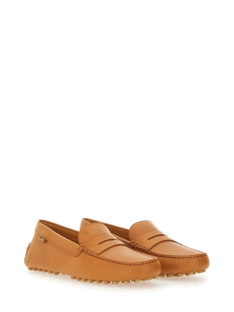 leather gommino loafer by Selfnex