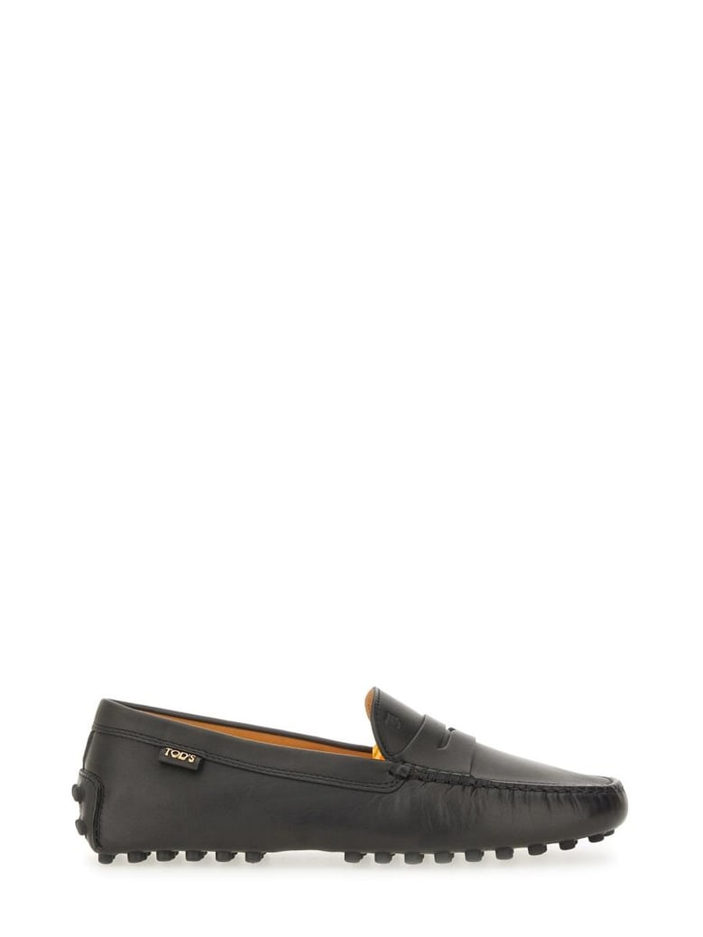 leather gommino loafer by Selfnex