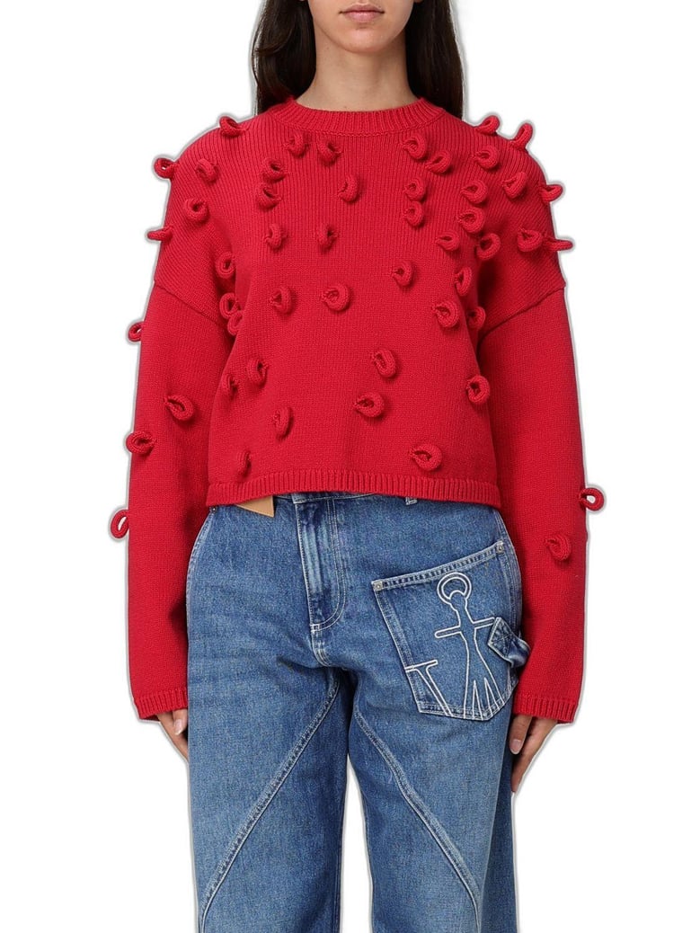 loop cropped jersey by Selfnex