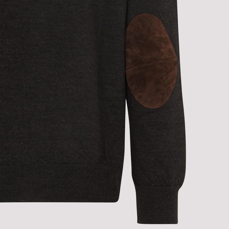 brown wool sweaters by Selfnex