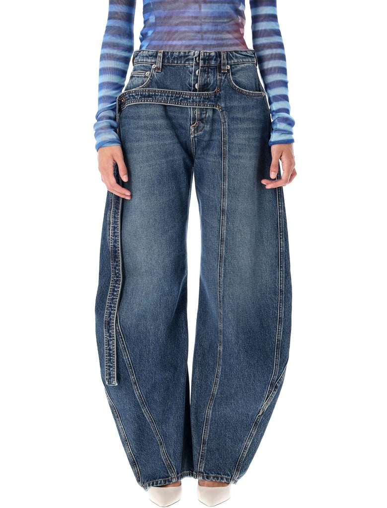 blue cotton jeans by Selfnex