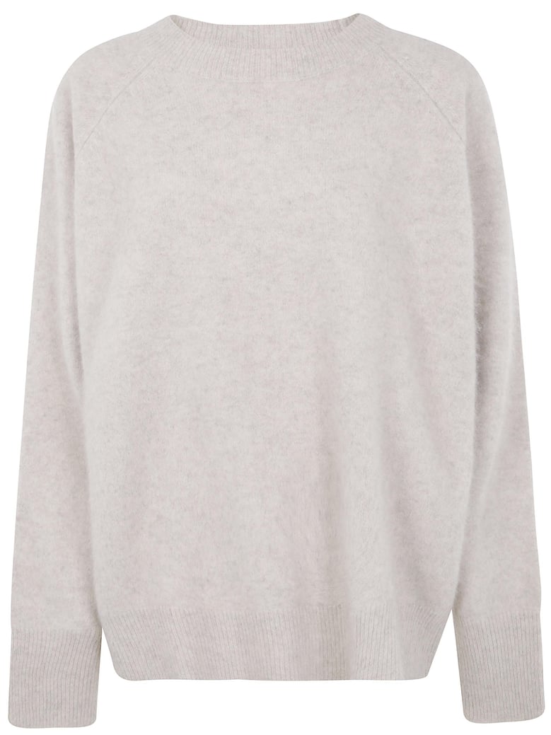 round neck oversize sweater by Selfnex