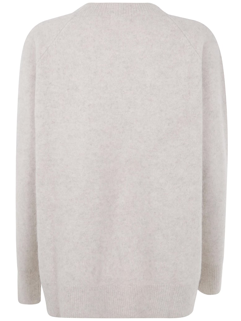 round neck oversize sweater by Selfnex