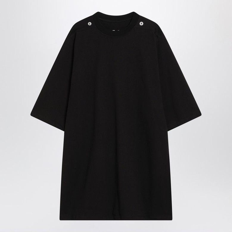 black cotton t-shirt by Selfnex