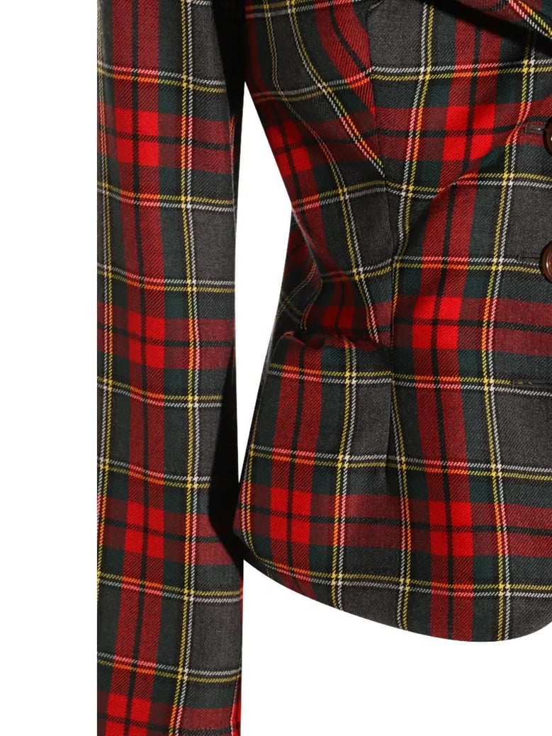 ray tartan pants by Selfnex