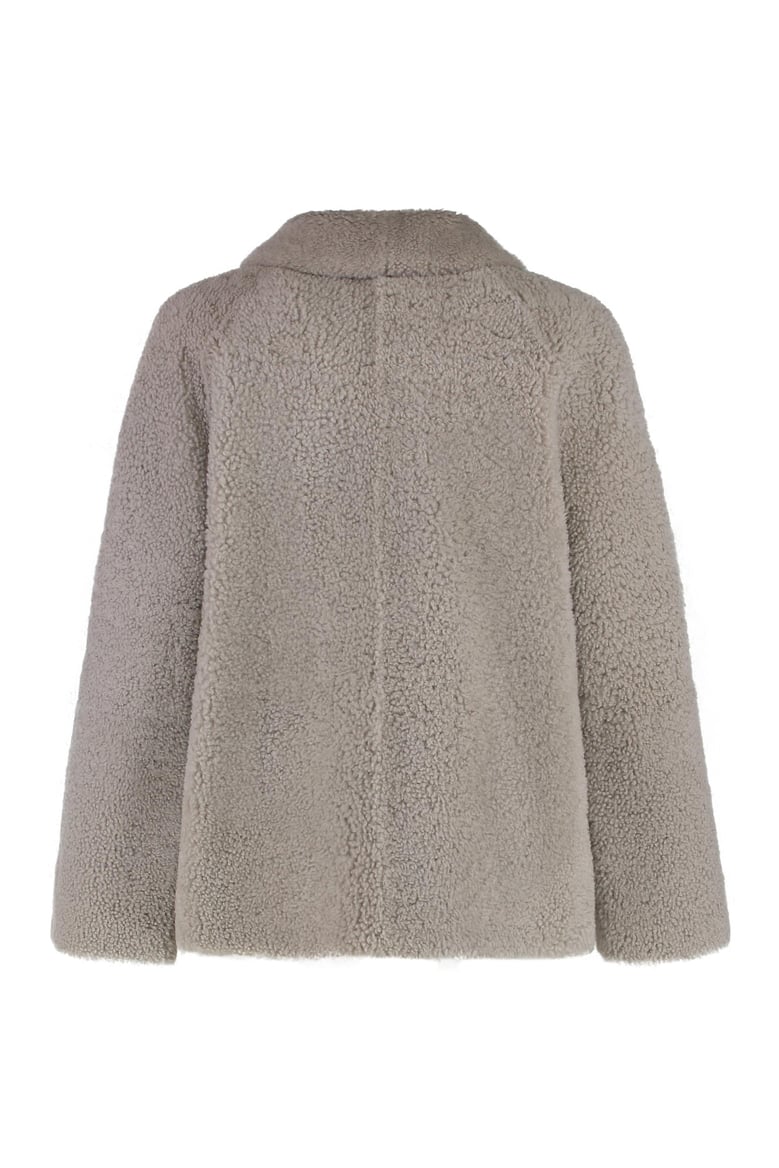 violante short sheepskin jacket by Selfnex