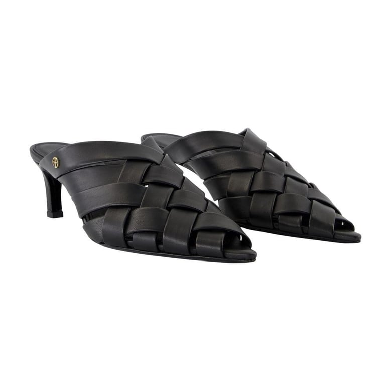 eve mules black sandals by Selfnex
