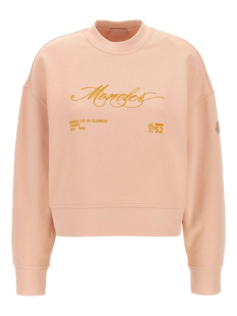 logo cotton sweatshirt by Selfnex