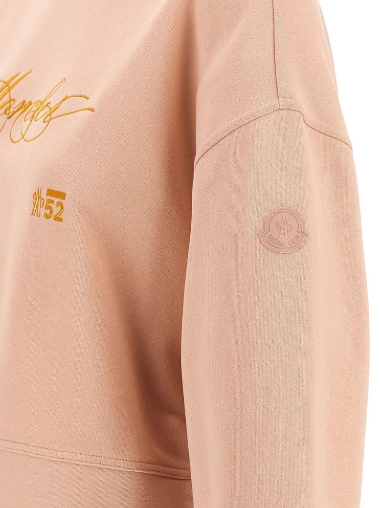 logo cotton sweatshirt by Selfnex