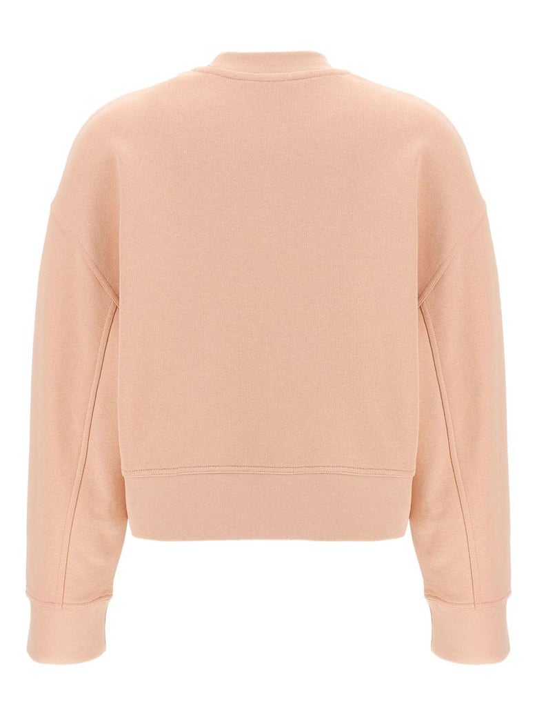 logo cotton sweatshirt by Selfnex