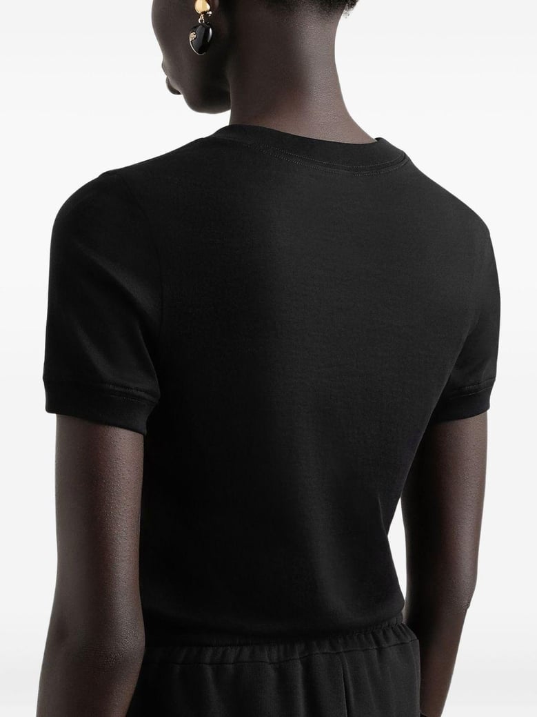 black cotton t-shirts by Selfnex