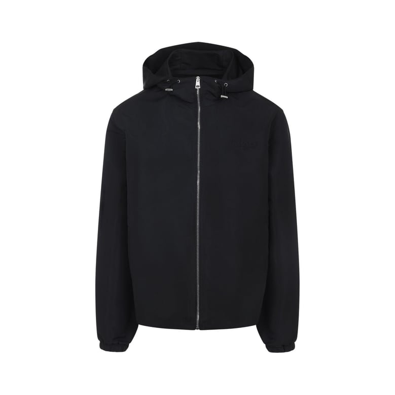 technical fabric hooded jacket by Selfnex