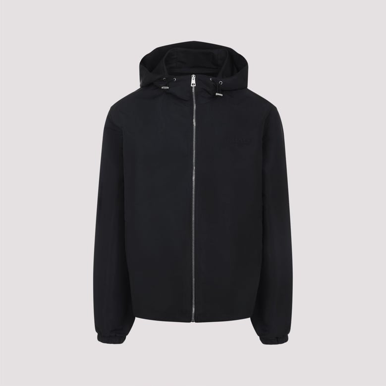 technical fabric hooded jacket by Selfnex