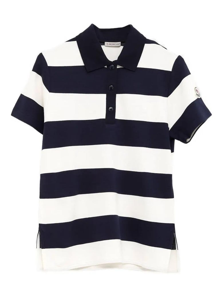 white stripes ss polo by Selfnex