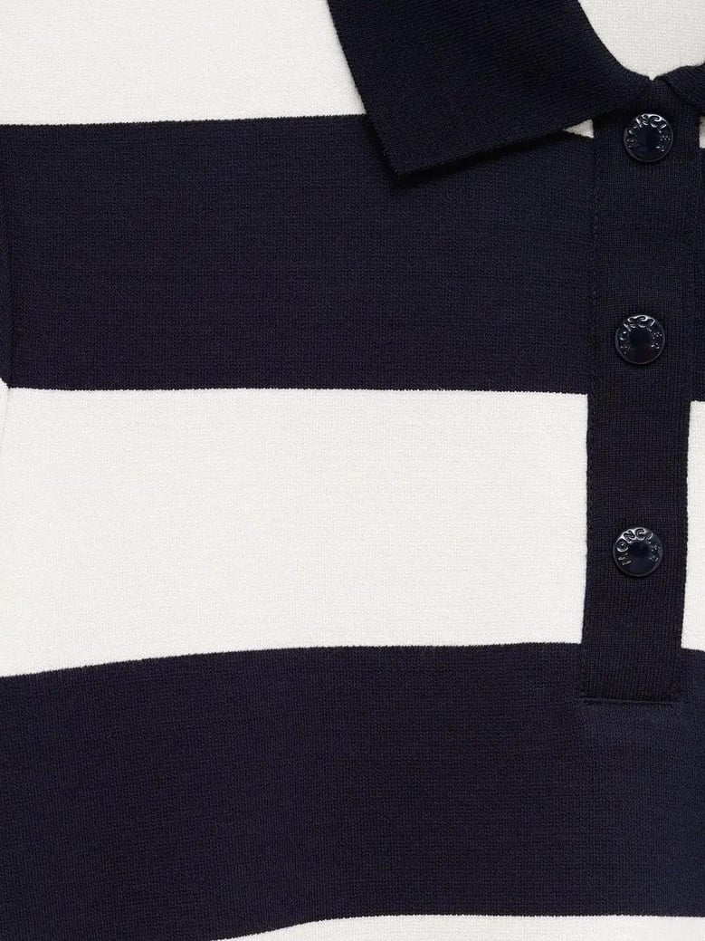 white stripes ss polo by Selfnex