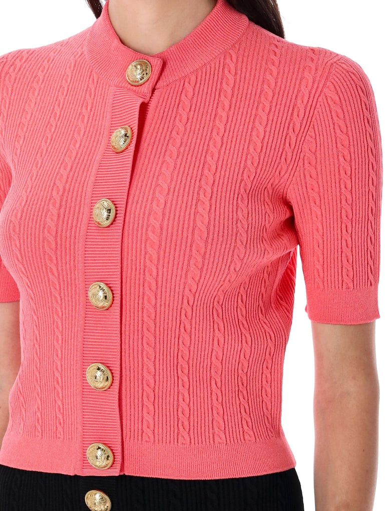 crewneck cardigan by Selfnex