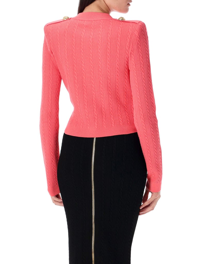 v-necked cardigan by Selfnex