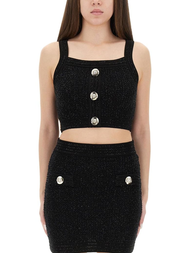 tweed top by Selfnex