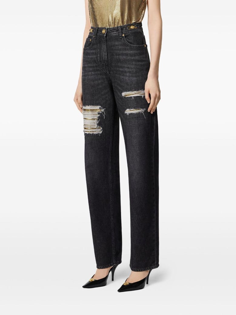 denim cotton jeans by Selfnex