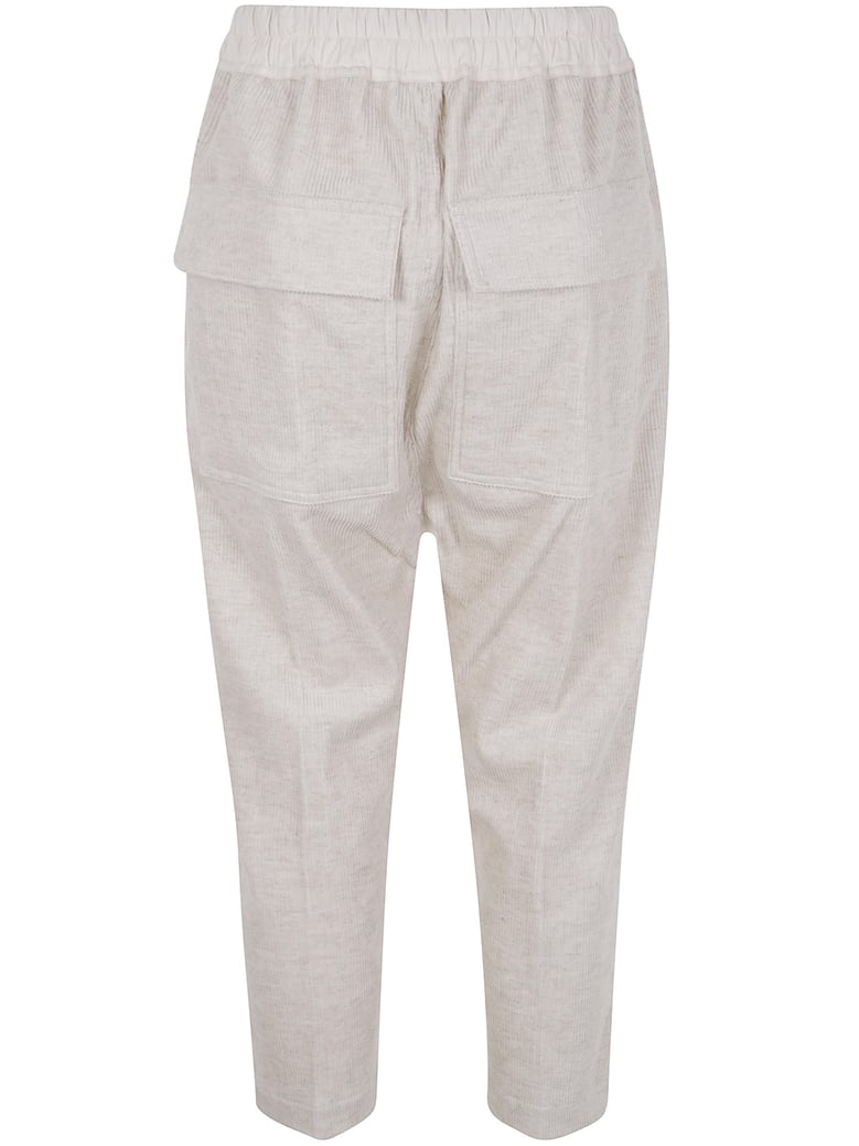 drawstring pocket trousers by Selfnex