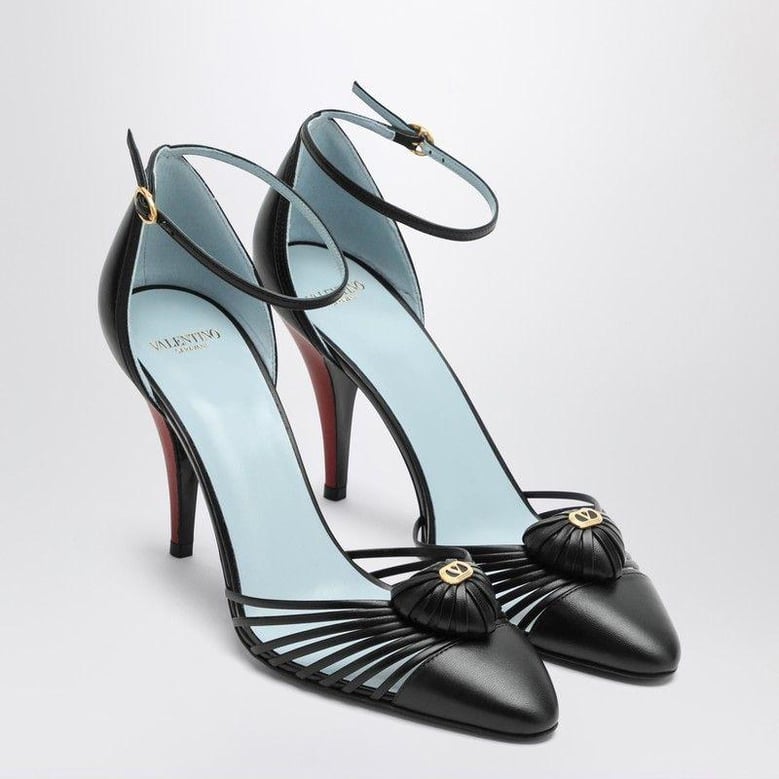 décolleté vg sandal royal black by Selfnex