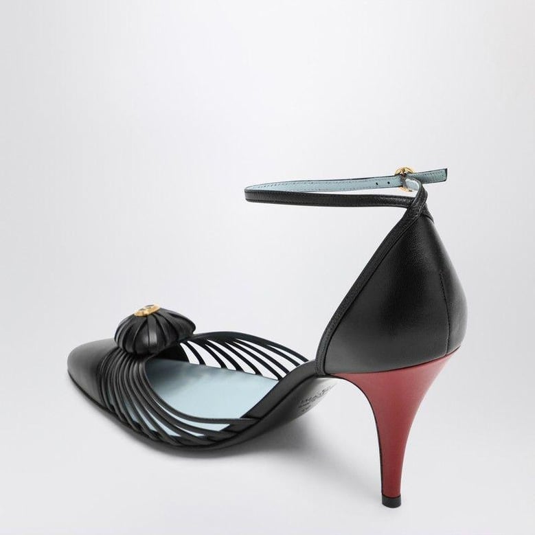 décolleté vg sandal royal black by Selfnex