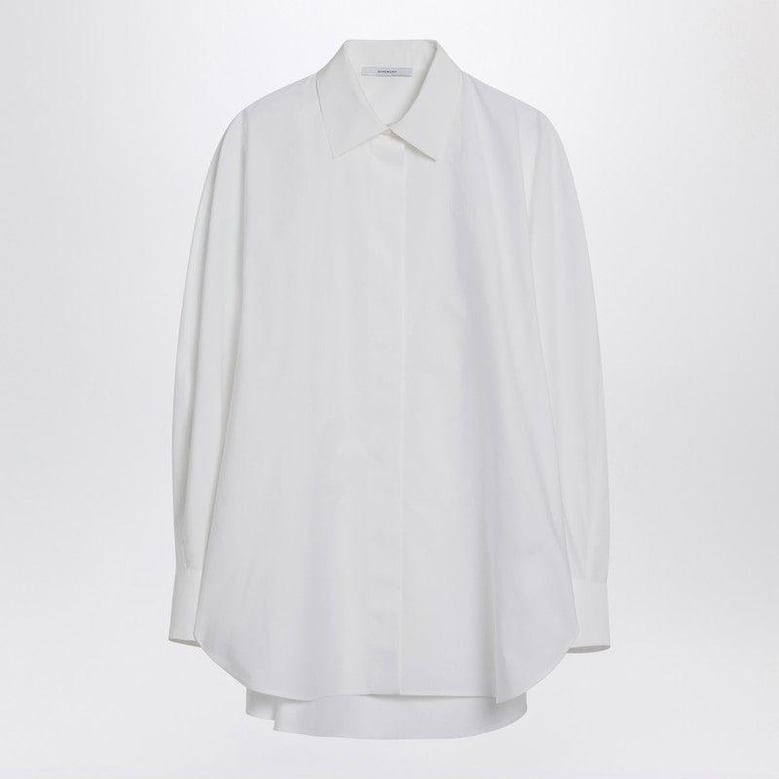 white cotton shirt by Selfnex
