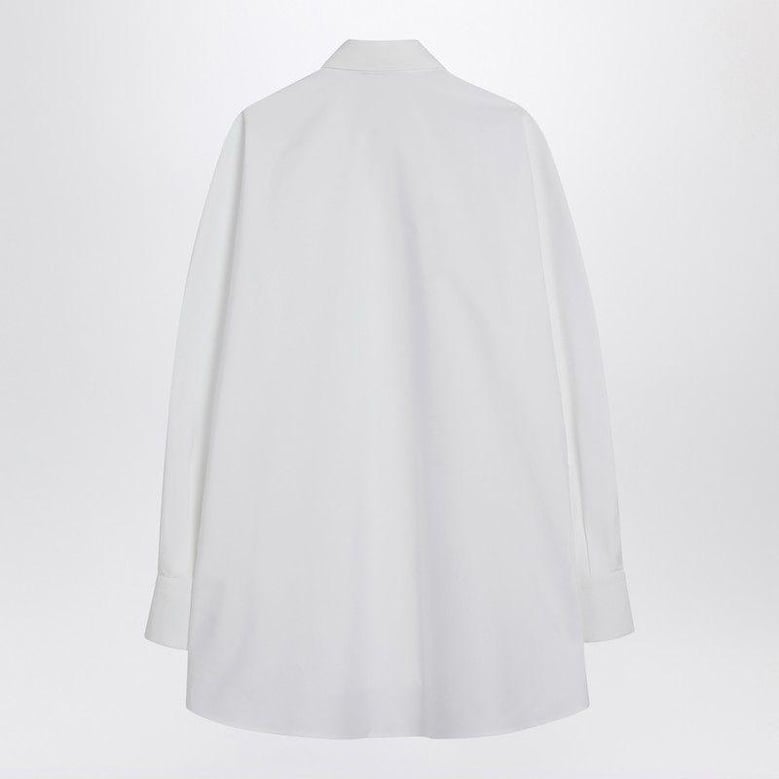 white cotton shirt by Selfnex
