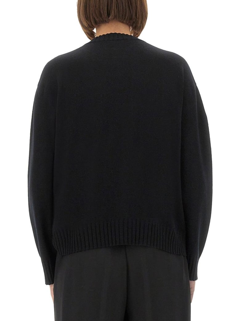 platinum crew-neck jumper by Selfnex