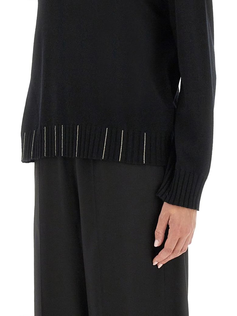 platinum crew-neck jumper by Selfnex