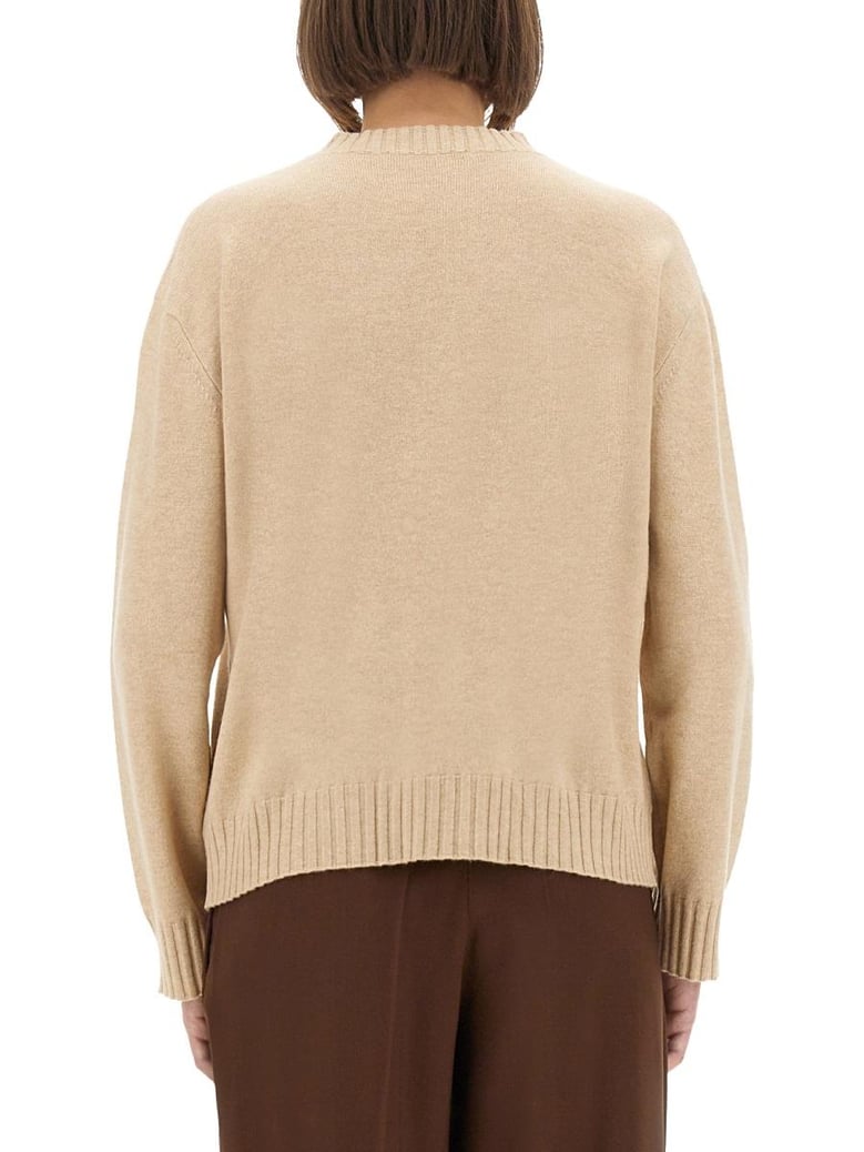platinum crew-neck jumper by Selfnex
