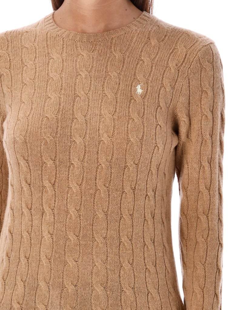 plaited wool and cashmere crew-neck by Selfnex