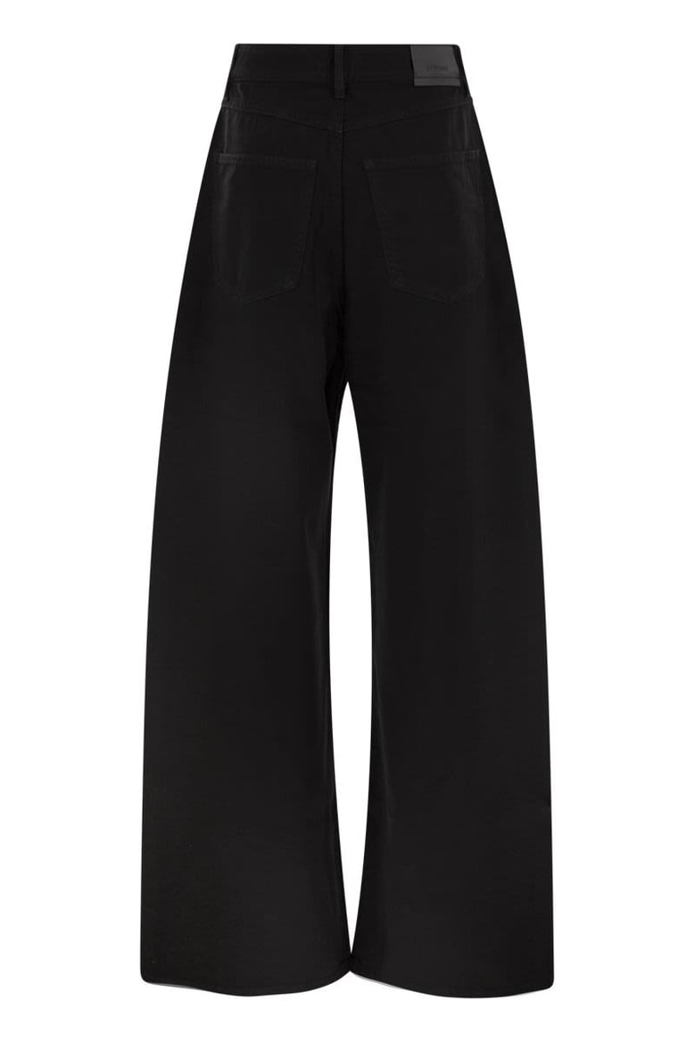 siamese - low-waisted oversize trousers by Selfnex