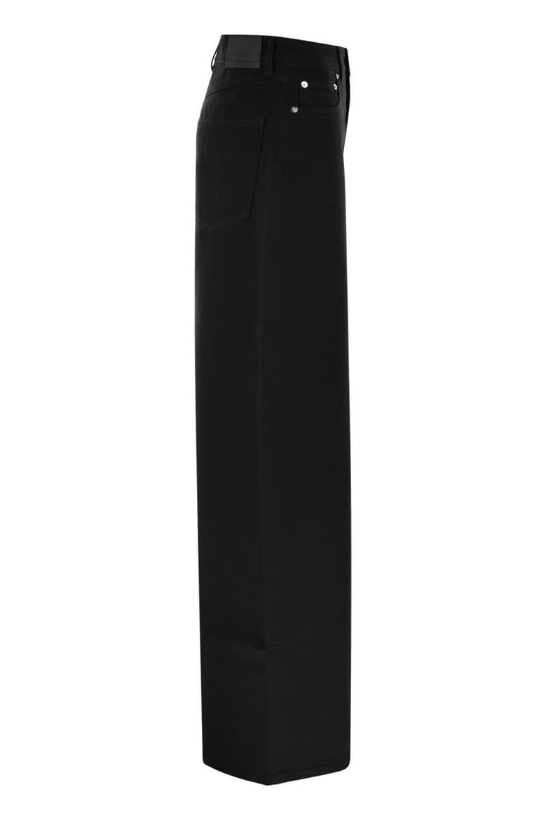 siamese - low-waisted oversize trousers by Selfnex