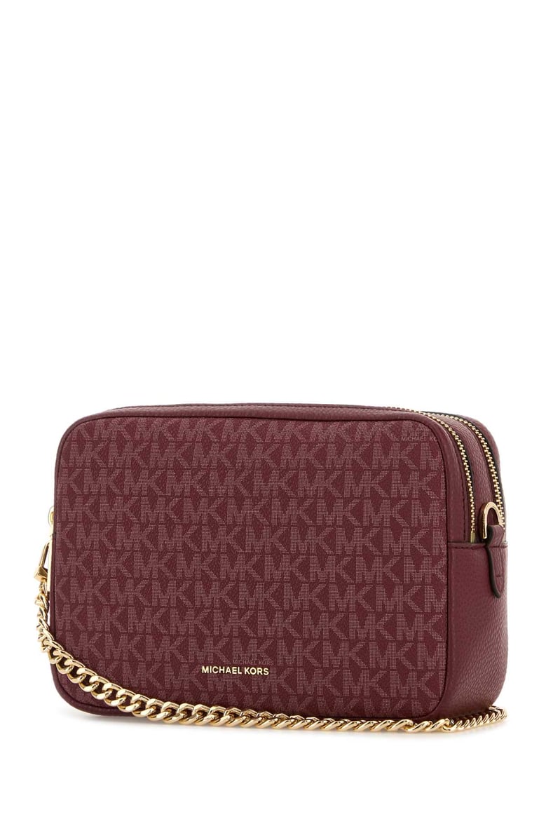 tyrian purple canvas medium bryant shoulder bag by Selfnex