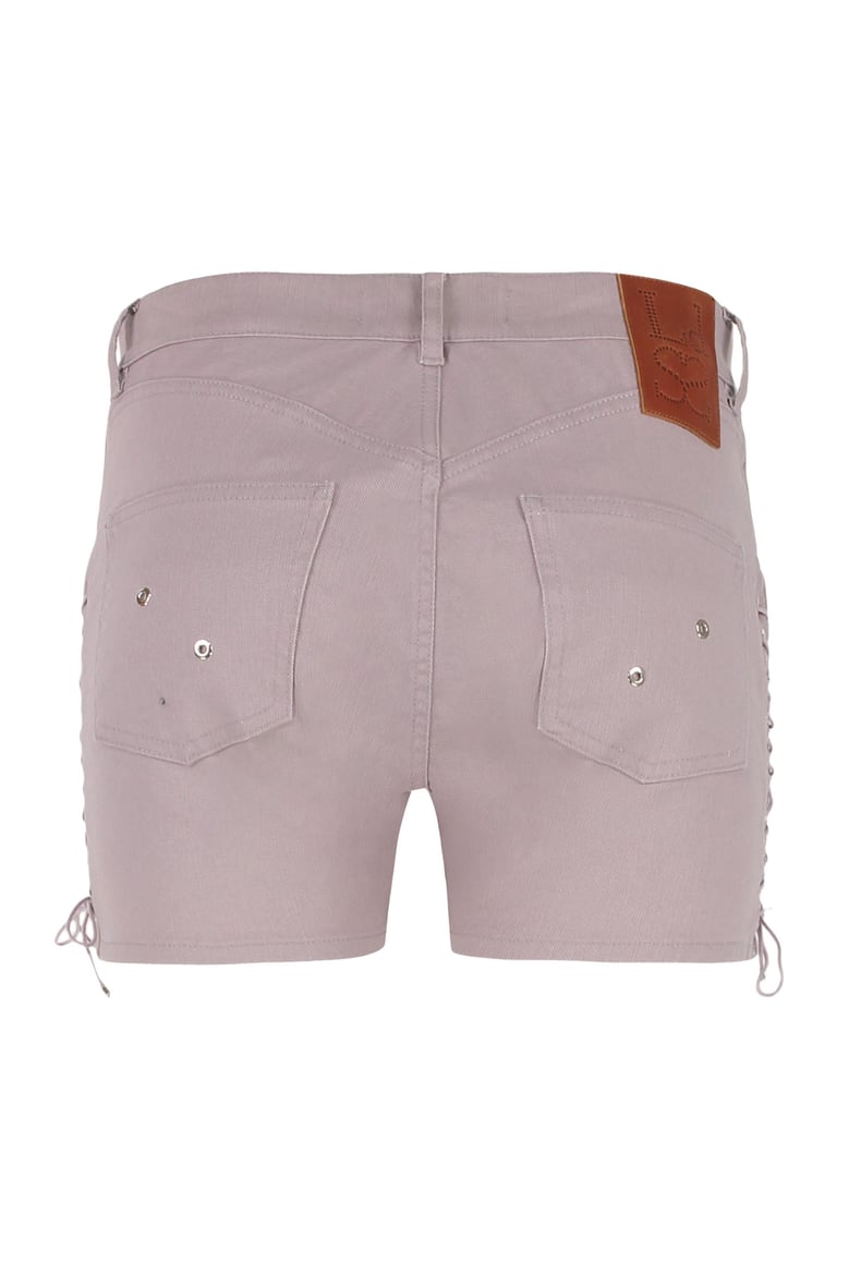 stretch cotton shorts by Selfnex