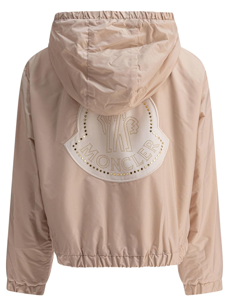 pink polyamide jacket by Selfnex
