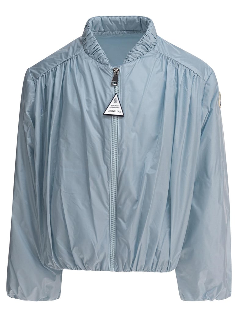 light blue polyamide jacket by Selfnex