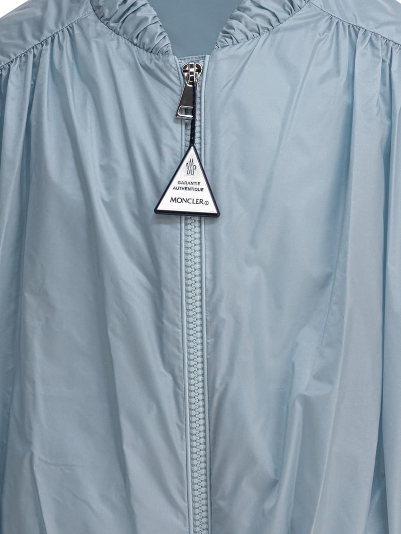 light blue polyamide jacket by Selfnex