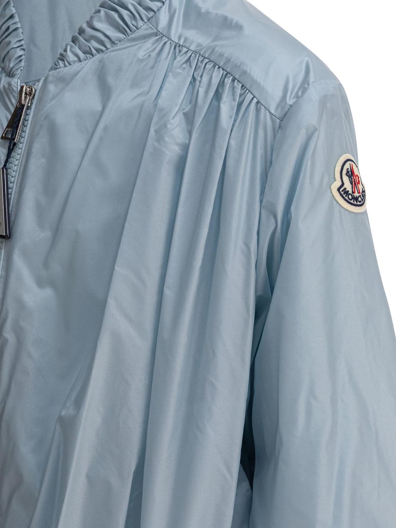 light blue polyamide jacket by Selfnex