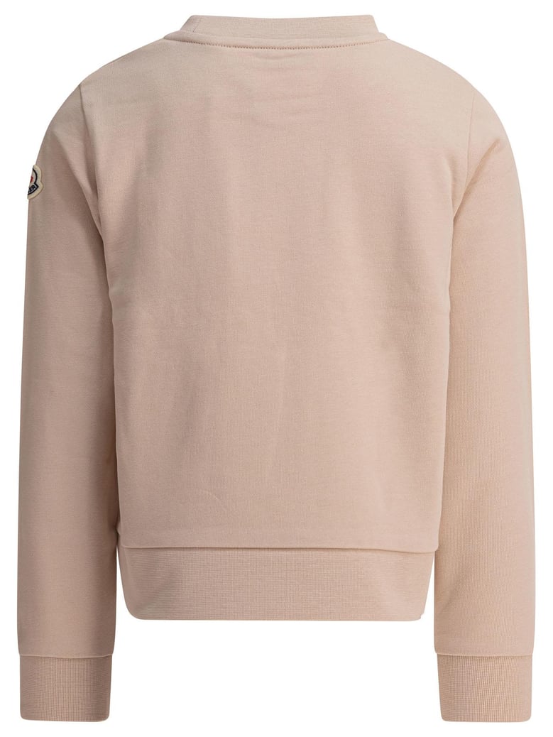 pink cotton sweatshirt by Selfnex